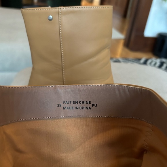 Matt and Nat Tan vegan Leather Ankle Boots - Picture 4 of 4